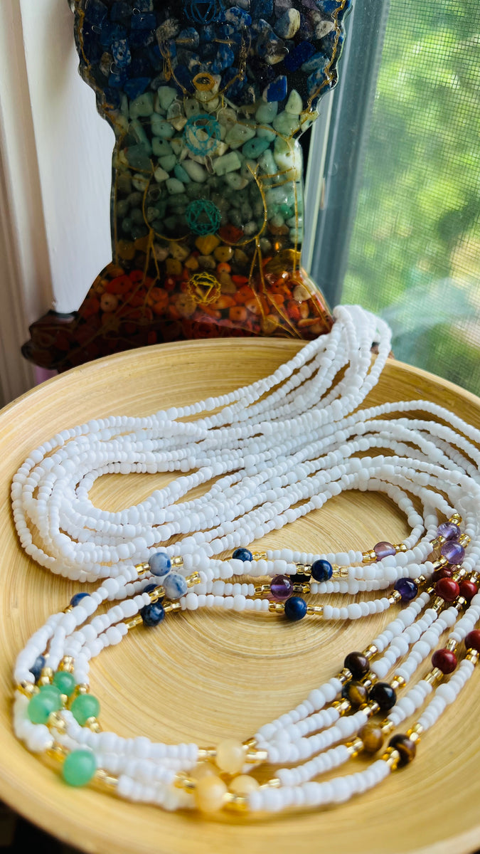 Chakra Balancing Waist Beads — Into The Light